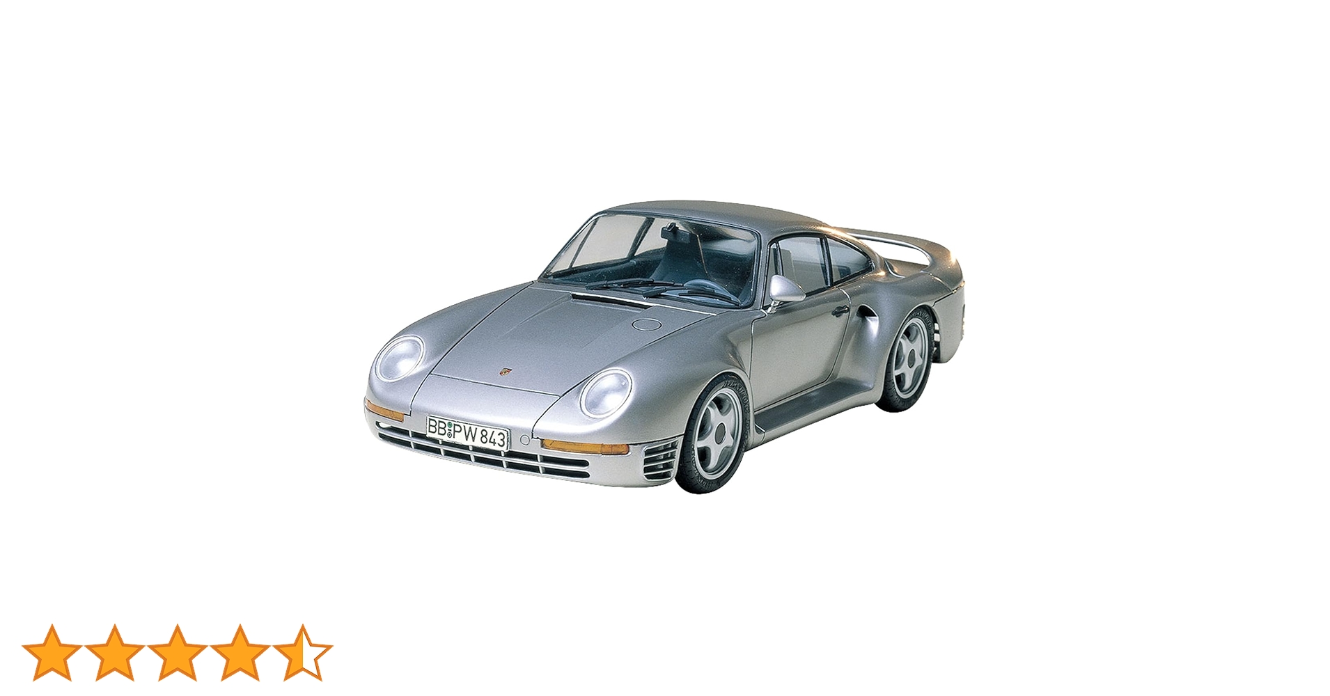 タミヤ　ポルシェ959 ツヤツヤのプラモに飽きたらこんなのもイイかも！タミヤ製